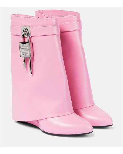 givenchy blush pink|Givenchy pink boots.